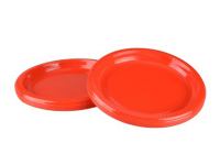 Тарелка десертная D165 красная (ИнтроПластик)